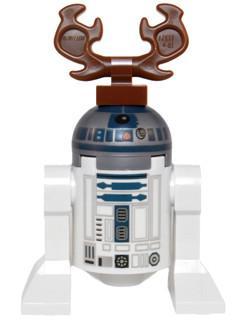LEGO Minifigure -- Reindeer R2-D2-Star Wars / Star Wars Other -- SW0679 -- Creative Brick Builders